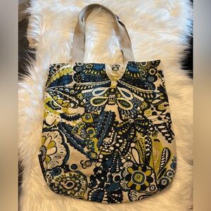 Cute Floral Tote Bag